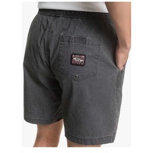 Used Quicksilver Boys Medium Gray Taxer Shorts